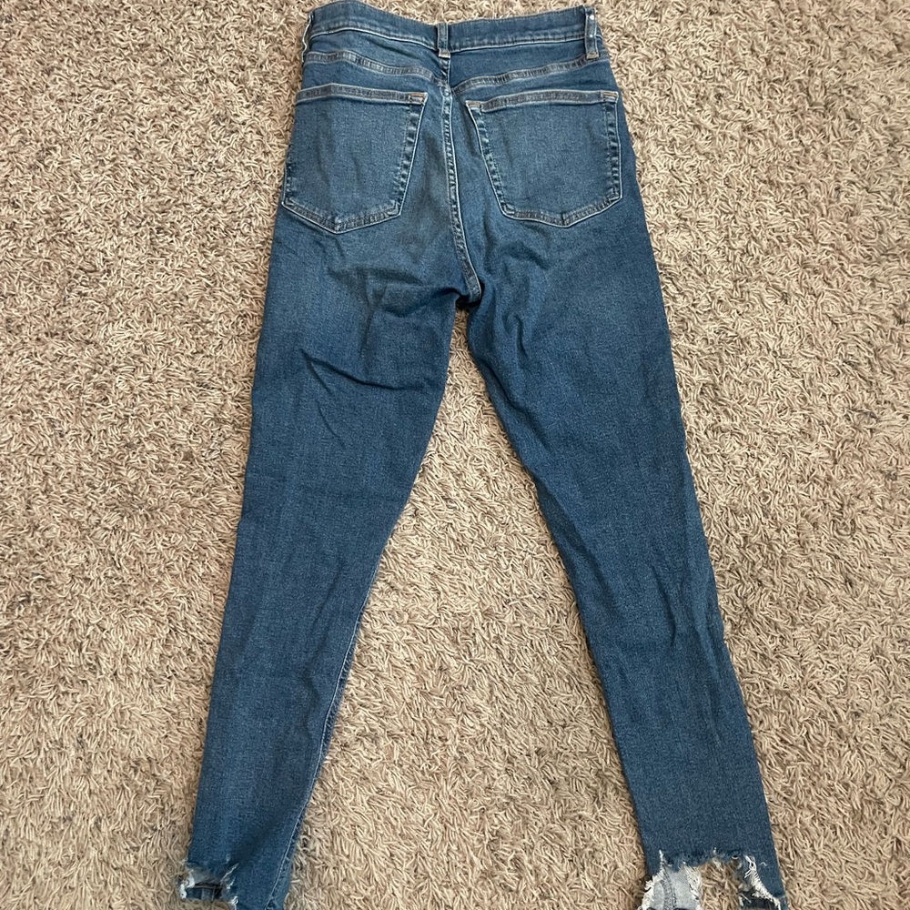 Top shop stretchy high waisted skinny jeans